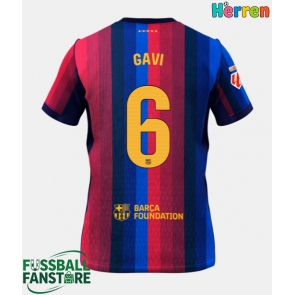 Barcelona Paez Gavi #6 Replik Heimtrikot 2026-27 Kurzarm